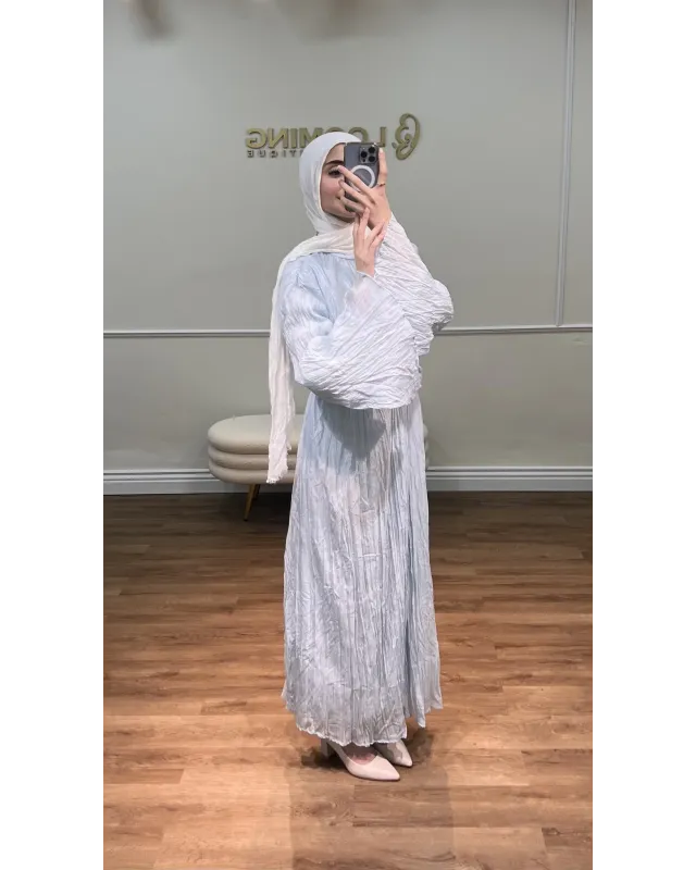 Bloom Dress – Powder Blue