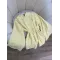 Soft Yellow lace Mandarin Collar Blouse