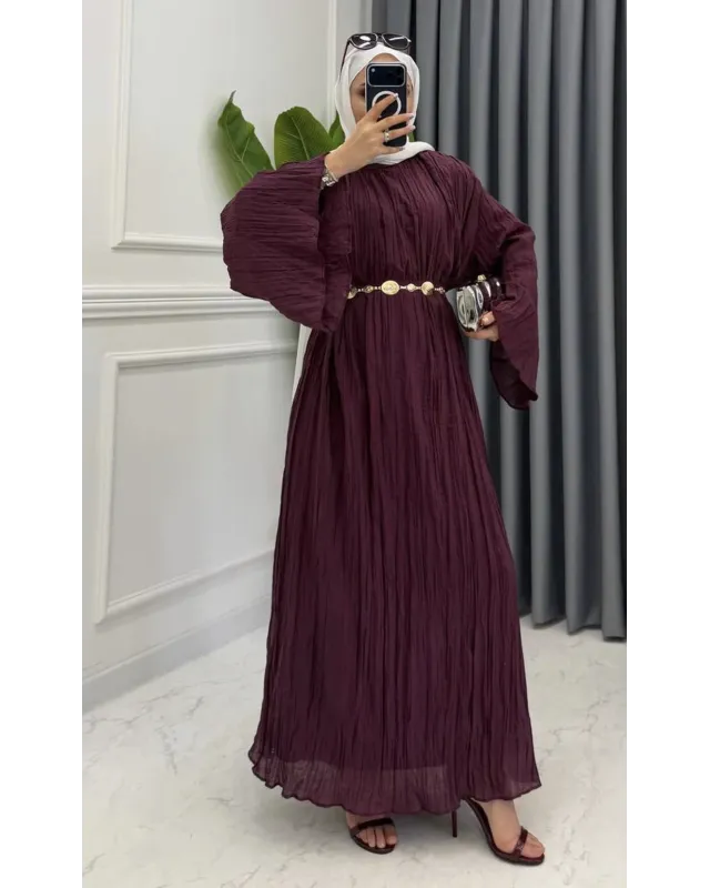 Bloom Dress – Dark Berry