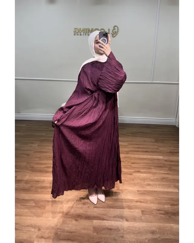Bloom Dress – Dark Berry
