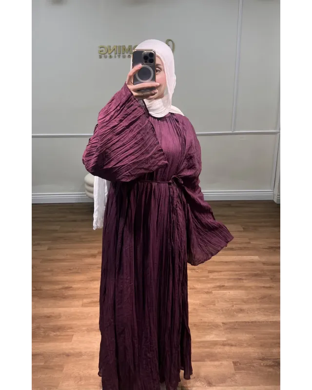 Bloom Dress – Dark Berry