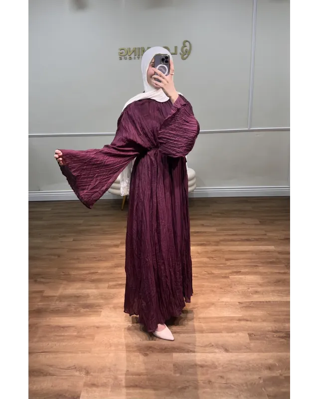 Bloom Dress – Dark Berry