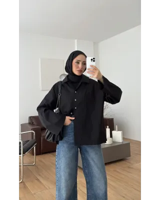 Oversized Black Shirt Oversized Black Shirt
