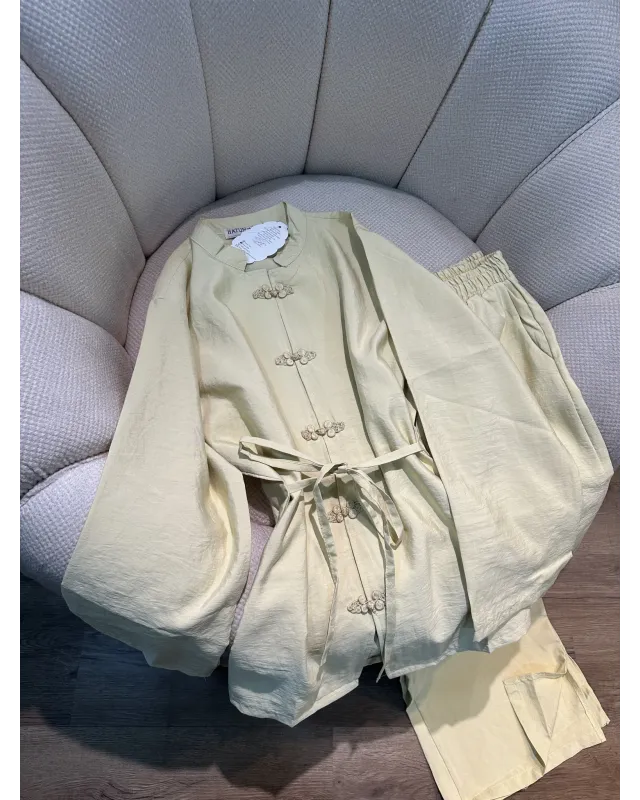 Korean Vibe Set - Powder Yellow