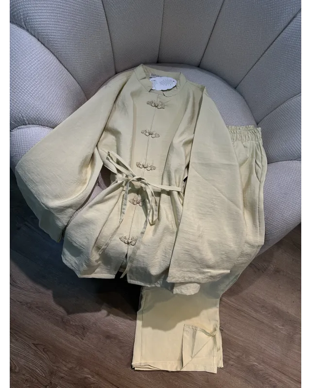 Korean Vibe Set - Powder Yellow