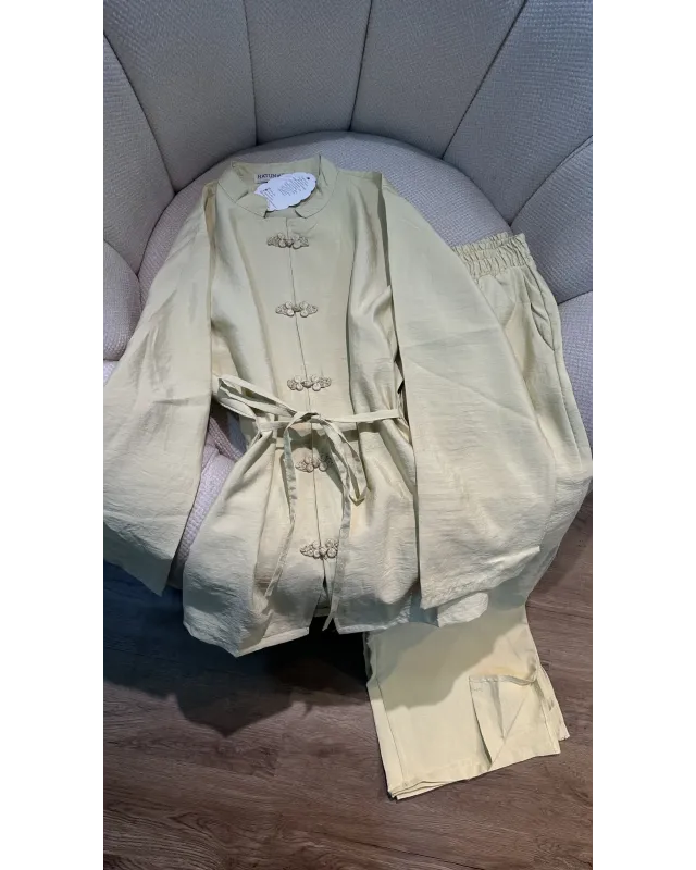 Korean Vibe Set - Powder Yellow