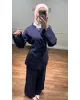 Korean Vibe Set - Navy blue