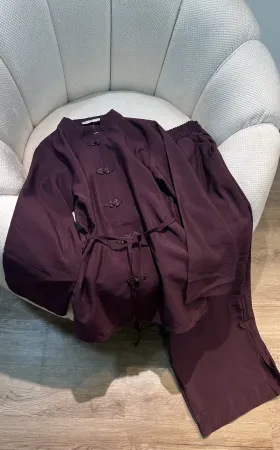 Korean Vibe Set -     Burgundy