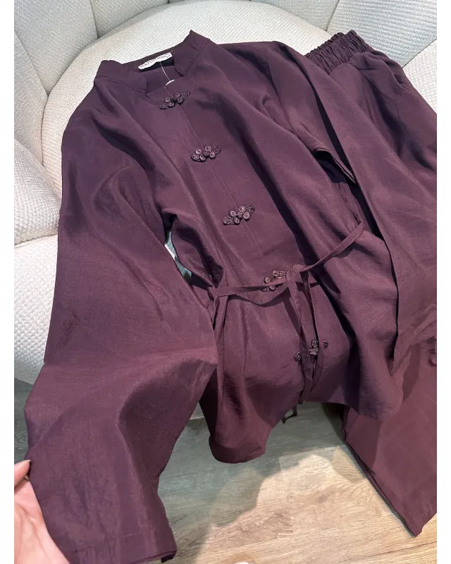 Korean Vibe Set -     Burgundy