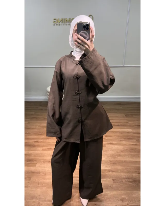 Korean Vibe Set - Brown (Coffee Color) Korean Vibe Set - Brown (Coffee Color)
