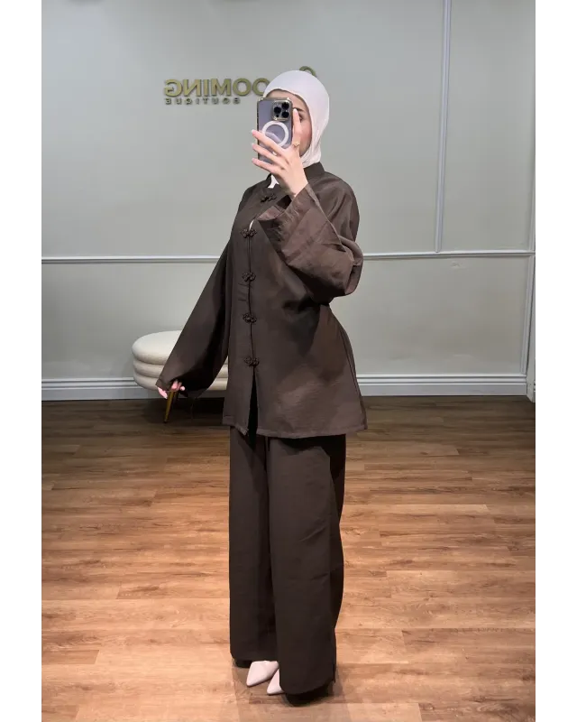 Korean Vibe Set - Brown (Coffee Color) Korean Vibe Set - Brown (Coffee Color)