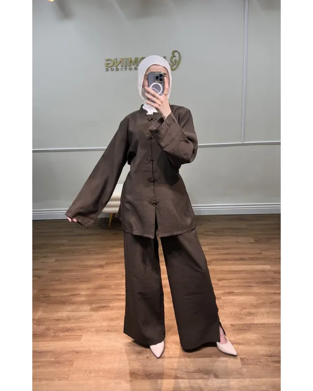 Korean Vibe Set - Brown (Coffee Color) Korean Vibe Set - Brown (Coffee Color)