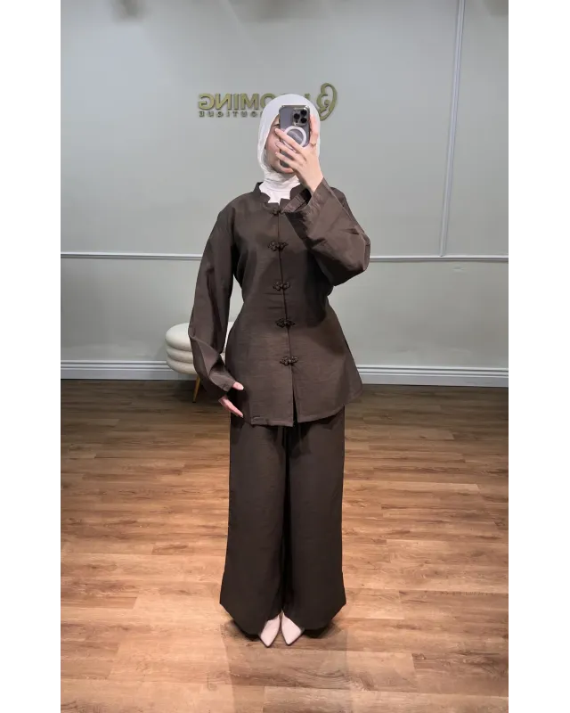 Korean Vibe Set - Brown (Coffee Color) Korean Vibe Set - Brown (Coffee Color)
