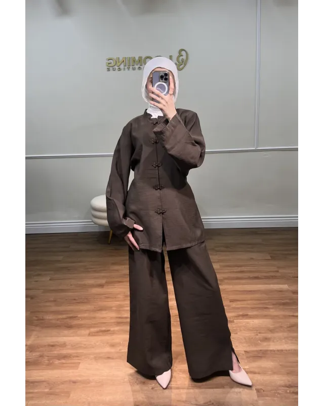 Korean Vibe Set - Brown (Coffee Color) Korean Vibe Set - Brown (Coffee Color)