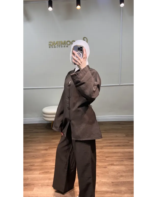 Korean Vibe Set - Brown (Coffee Color) Korean Vibe Set - Brown (Coffee Color)