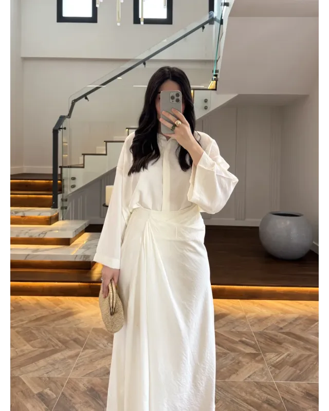 Ivory ZR Model Skirt