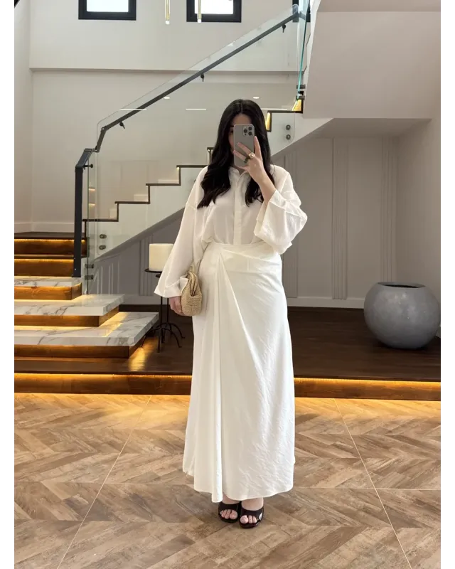 Ivory ZR Model Skirt
