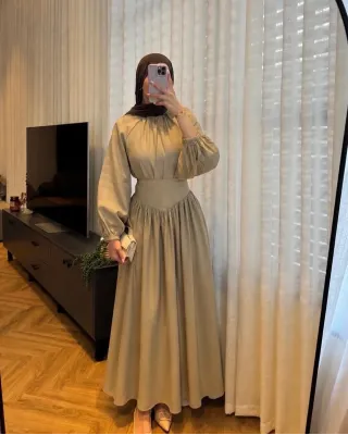 Light Olive Corset Waist Set Light Olive Corset Waist Set