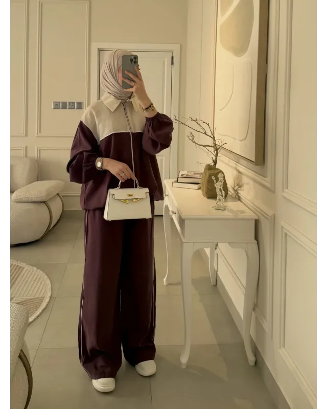 Tencel Modal Training Set – Burgundy