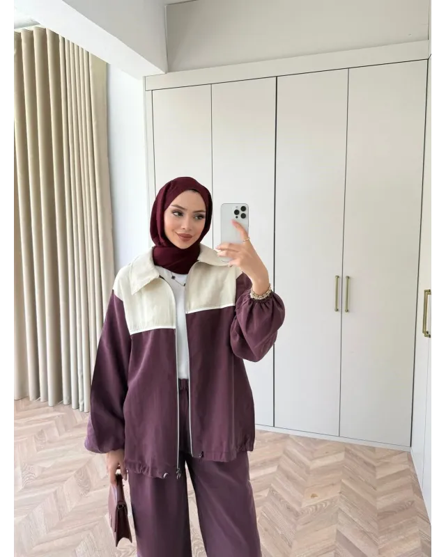 Tencel Modal Training Set – Burgundy