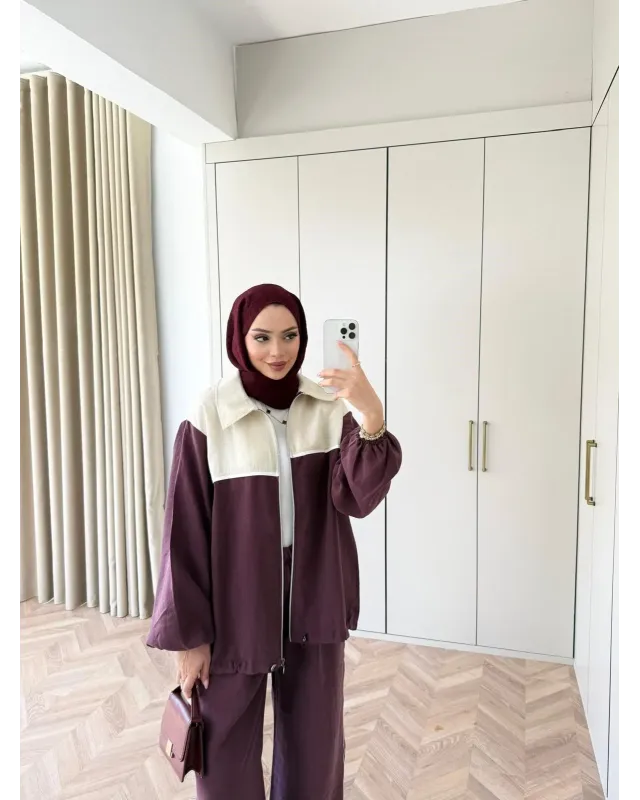 Tencel Modal Training Set – Burgundy