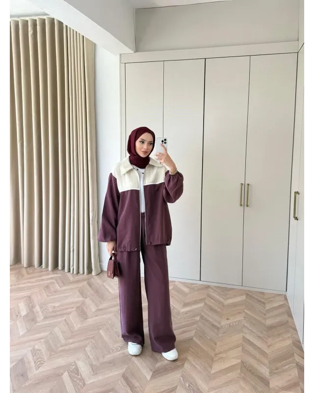 Tencel Modal Training Set – Burgundy