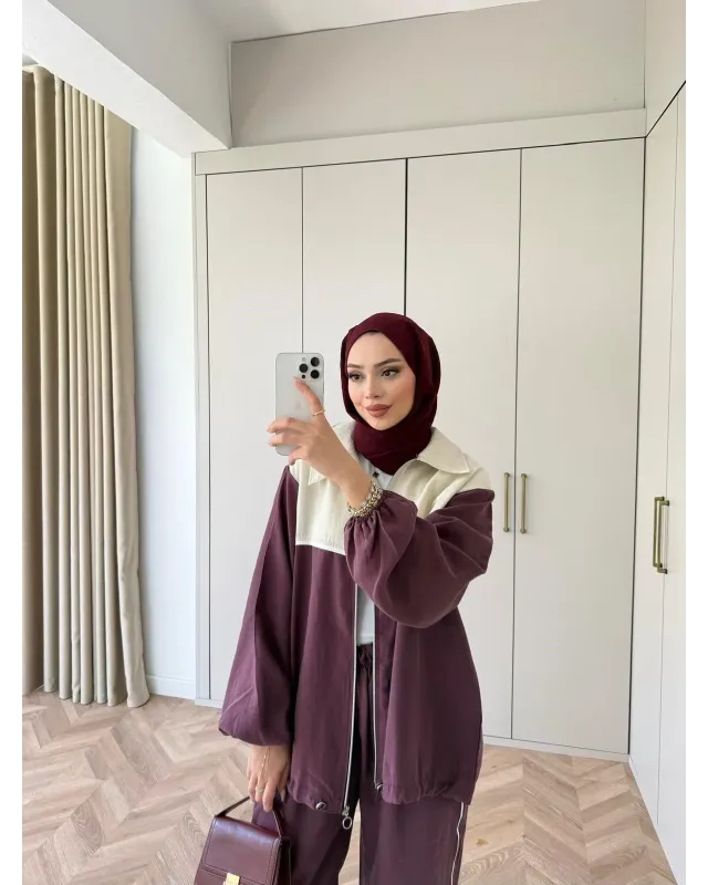 Tencel Modal Training Set – Burgundy