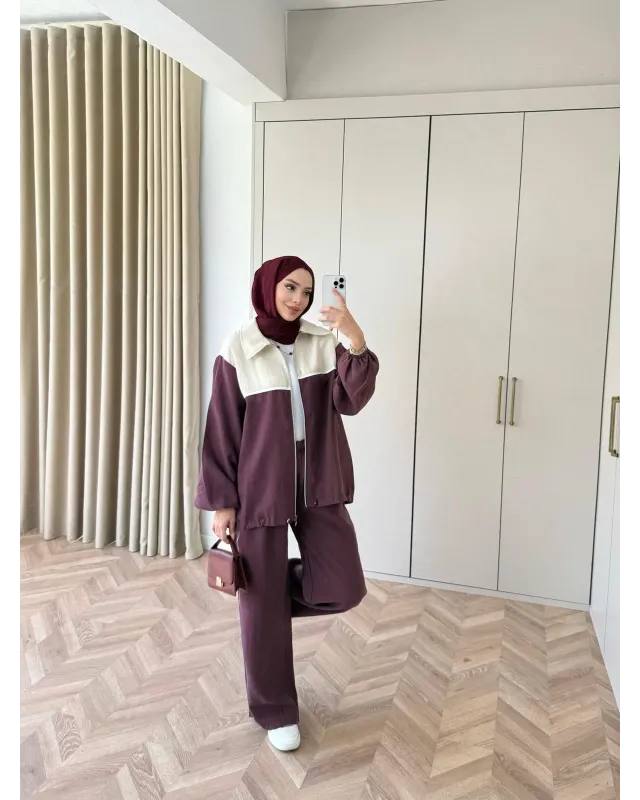 Tencel Modal Training Set – Burgundy
