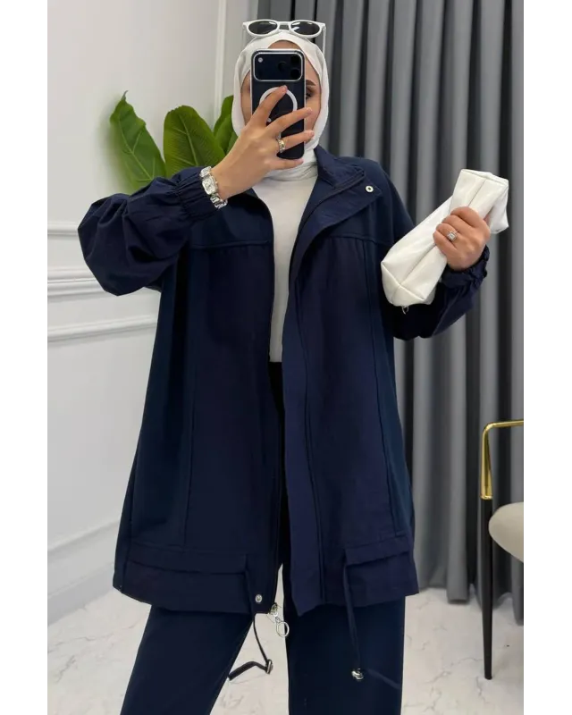 Navy Blue Activewear Set