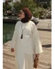 Ivory Chic Asymmetric Top Set
