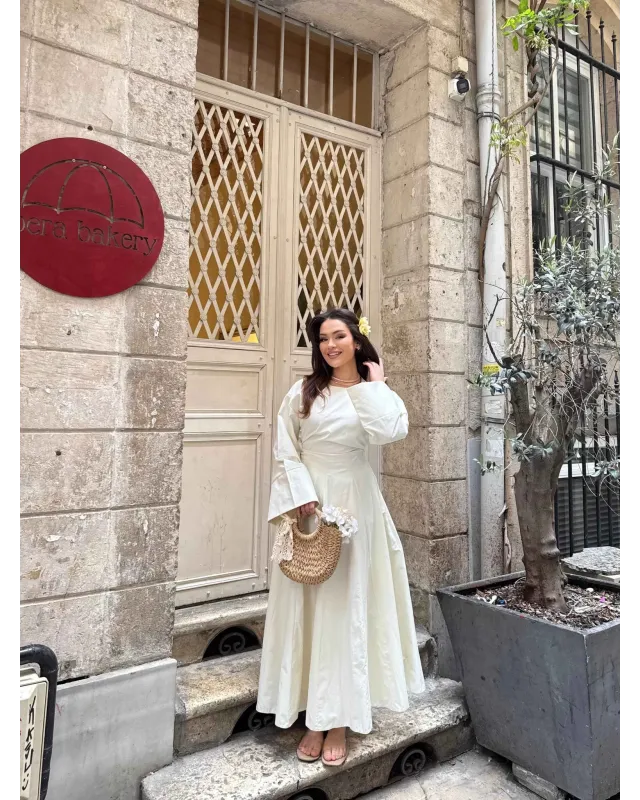 Ivory Chic Asymmetric Top Set