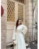 Ivory Chic Asymmetric Top Set