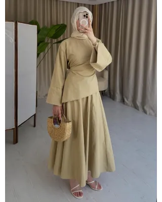 Soft Pistachio Chic Asymmetric Top Set Soft Pistachio Chic Asymmetric Top Set