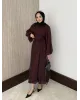 Puff Sleeve Skirt Set– Burgundy Puff Sleeve Skirt Set– Burgundy