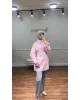 Pink Pleated Shirt Pink Pleated Shirt