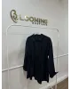 Black Pleated Shirt Black Pleated Shirt