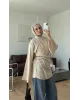 Cream Modal Blouse