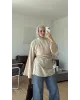 Cream Modal Blouse