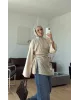 Cream Modal Blouse