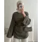 Soft Olive Green Modal Blouse