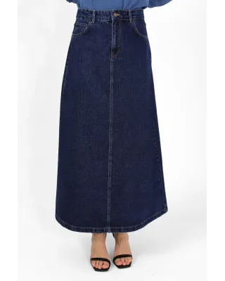 Classic Straight Midi Skirt