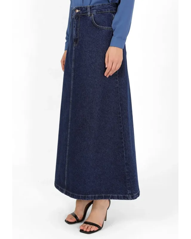 Classic Straight Midi Skirt