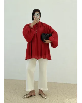 Women's Premium Red Blouse