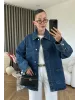 Royal Blue Denim Jacket