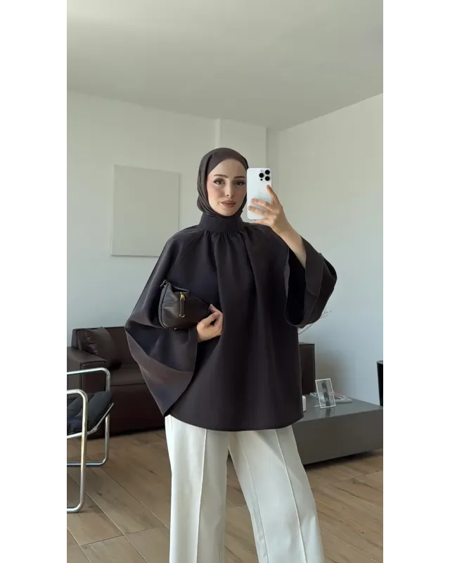 Flowy Brown Shirt