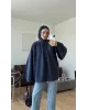 Flowy Navy Shirt