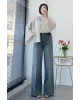Wide Leg Jeans – Vintage Light Wash code:710
