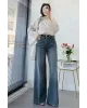 Wide Leg Jeans – Classic Blue Wash code:709