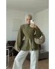 Light Green Flowy Sleeve Blouse