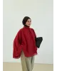 Vintage Wide Sleeve Shirt – Red